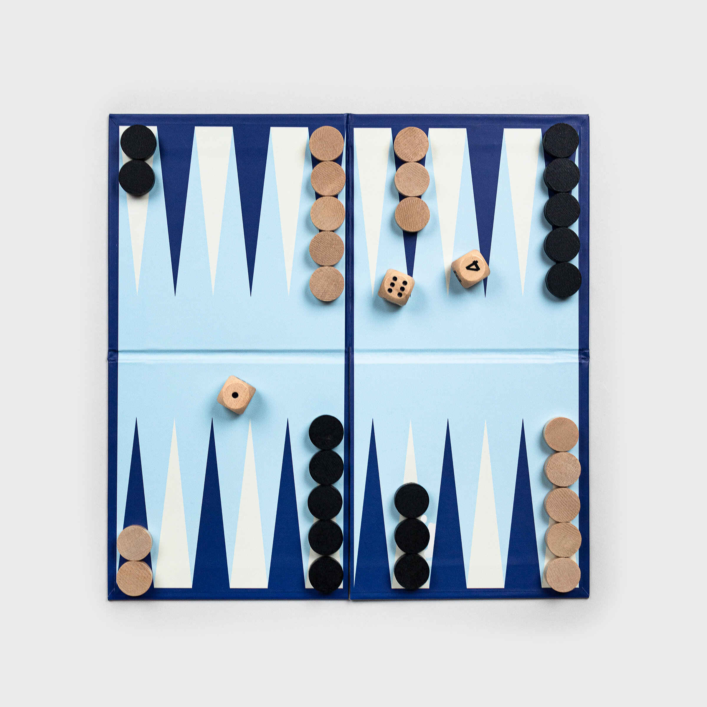 Spel i en Bok - Backgammon