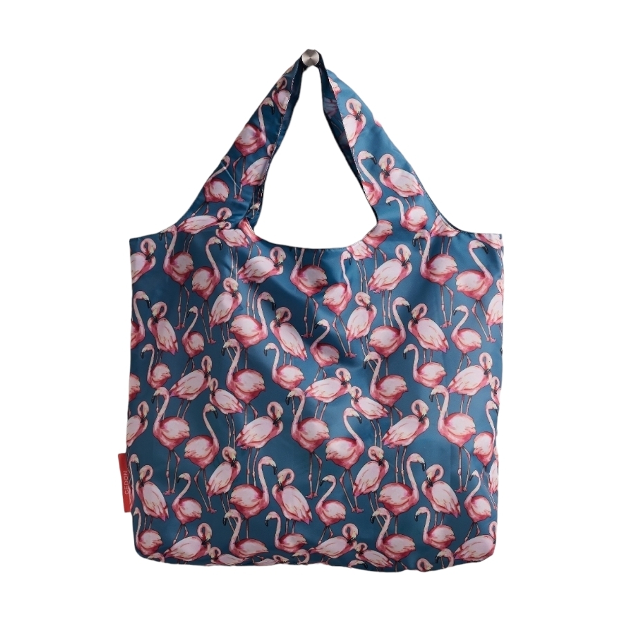 Tygkasse Easy Bag 2.0 Rosa Flamingo