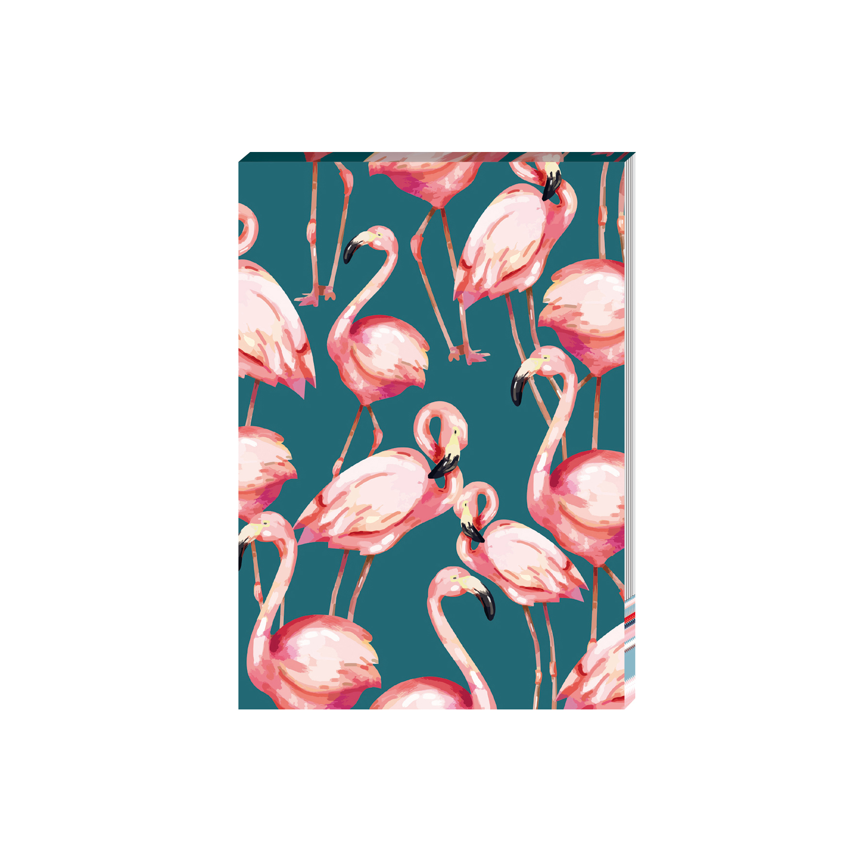 Anteckningsblock A6 Pink Flamingo