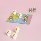 Game,Tic Tac Toe Kawaii,plastic,cartboard