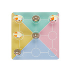 Game,Tic Tac Toe Kawaii,plastic,cartboard