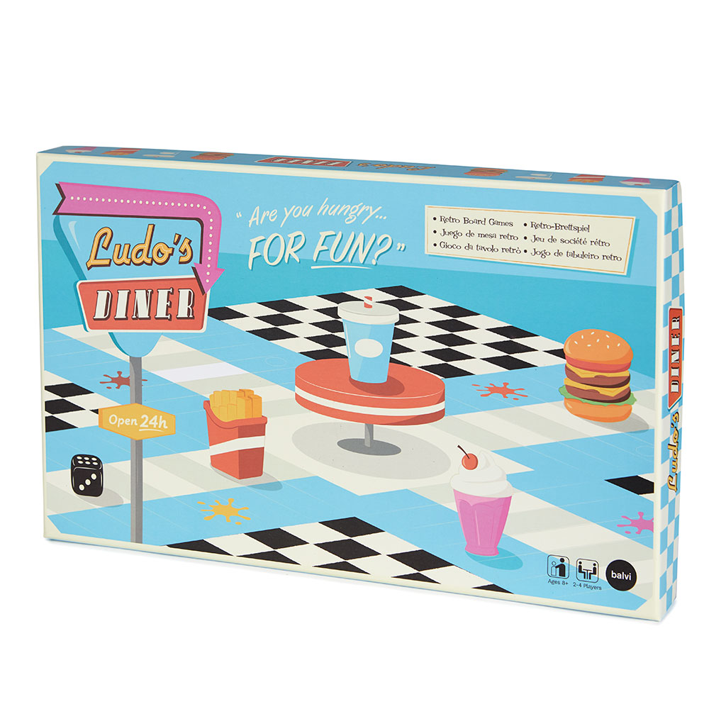 Game,Ludo's Diner,cartboard,plastic