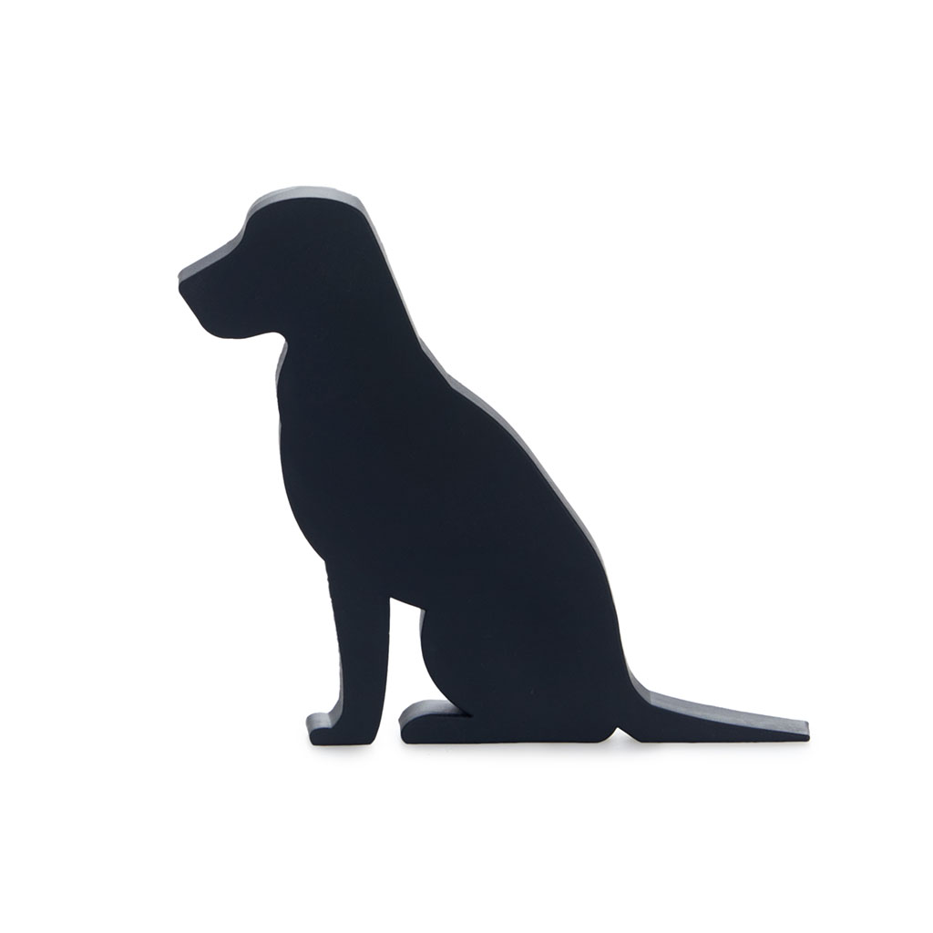 Door stopper,Canine,black,PVC