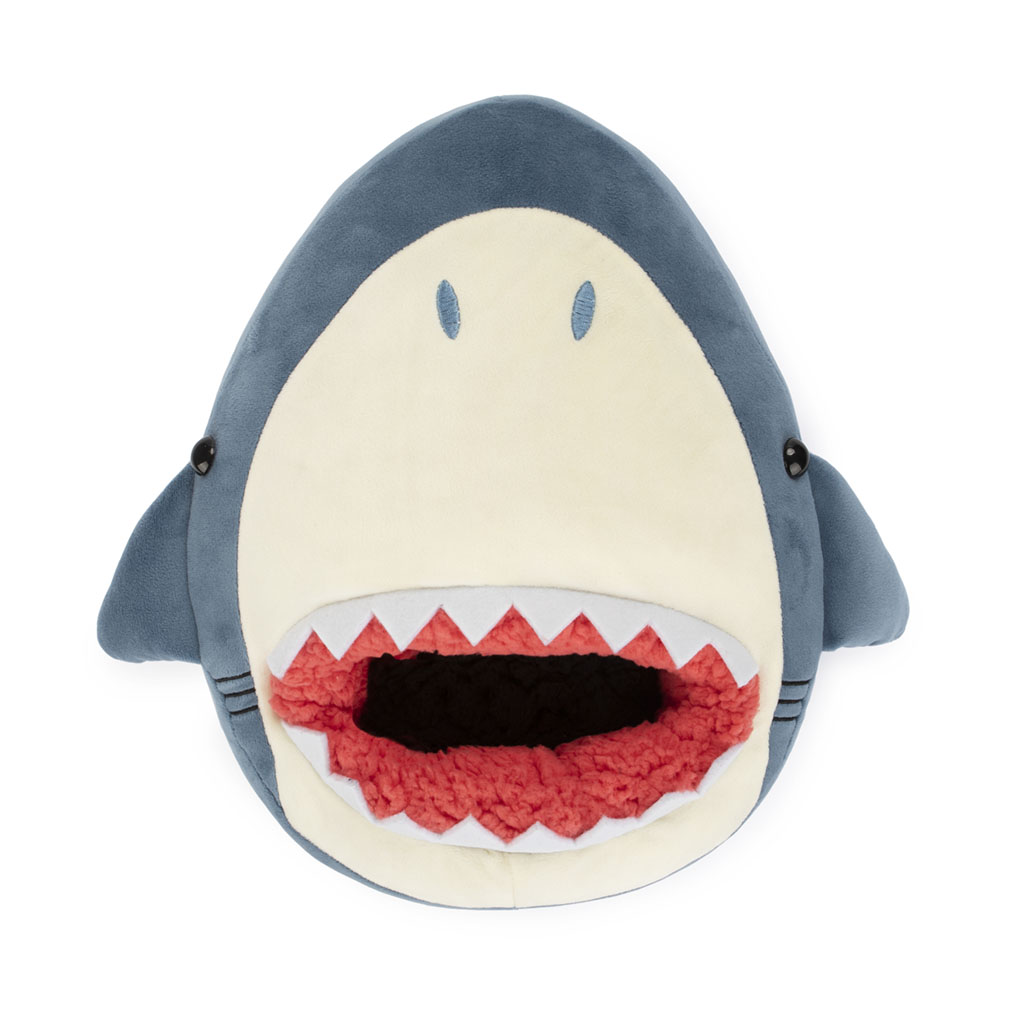 *SALE  Foot warmer Sharky, blue/white