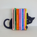 Bookend Hidden Cat black