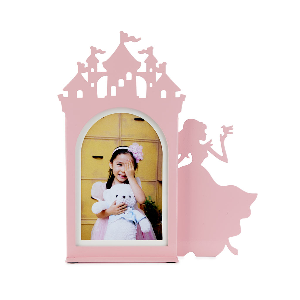 Photo frame,Fairy Tale,pink,metal