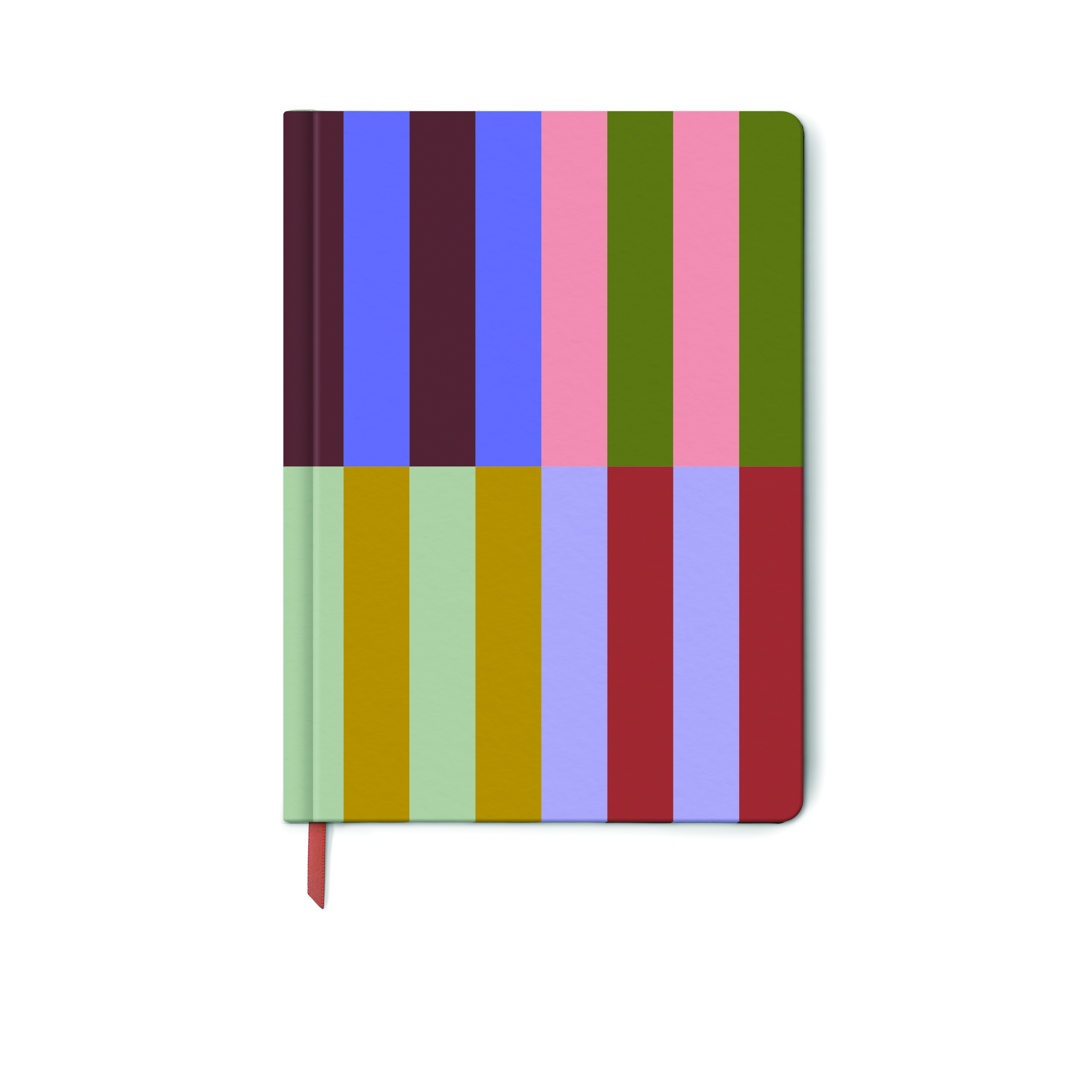 Jumbo Soft Touch Journal - Bold Stripe