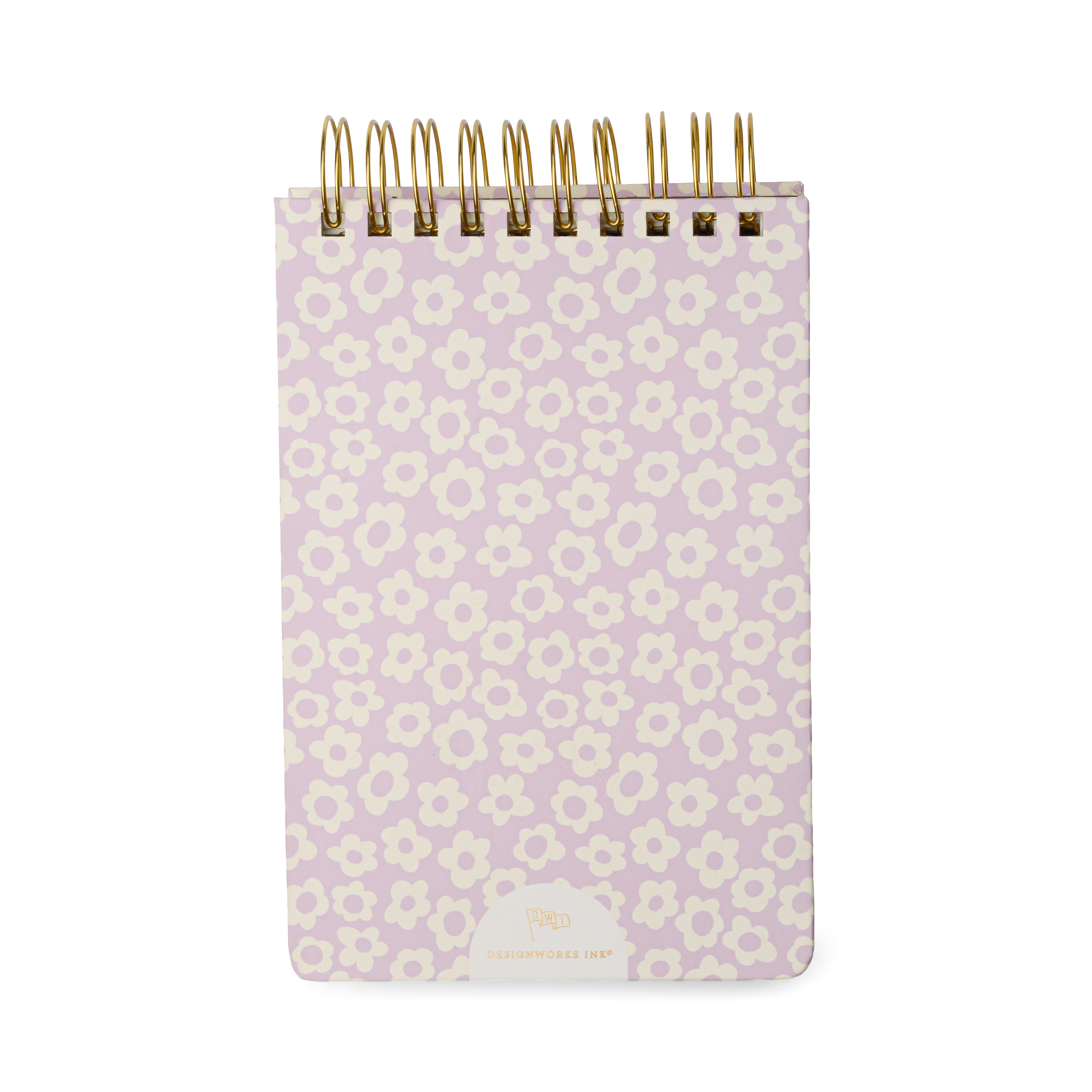 Large Chunky Notepad - Lilac Groovy Floral