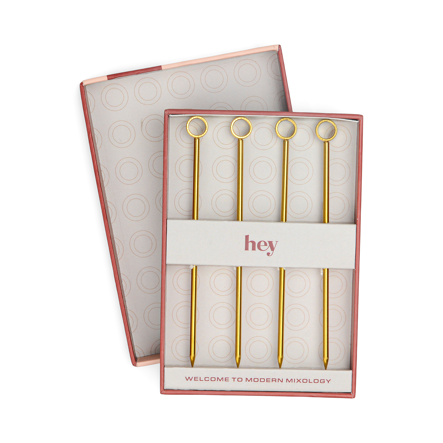 The Owen Gold Cocktail Picks - Set of 4