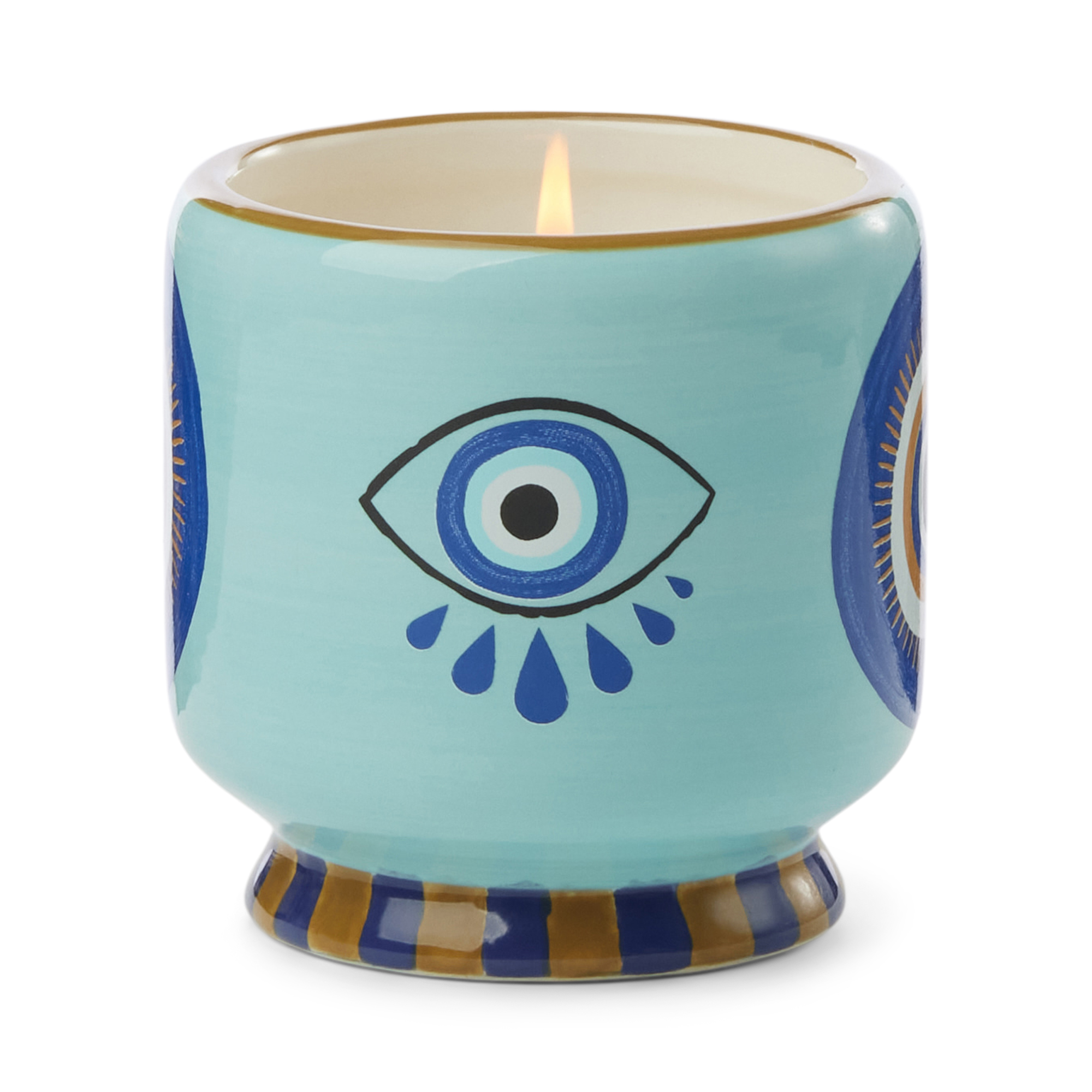 Adopo Eye Ceramic Candle - Incense & Smoke