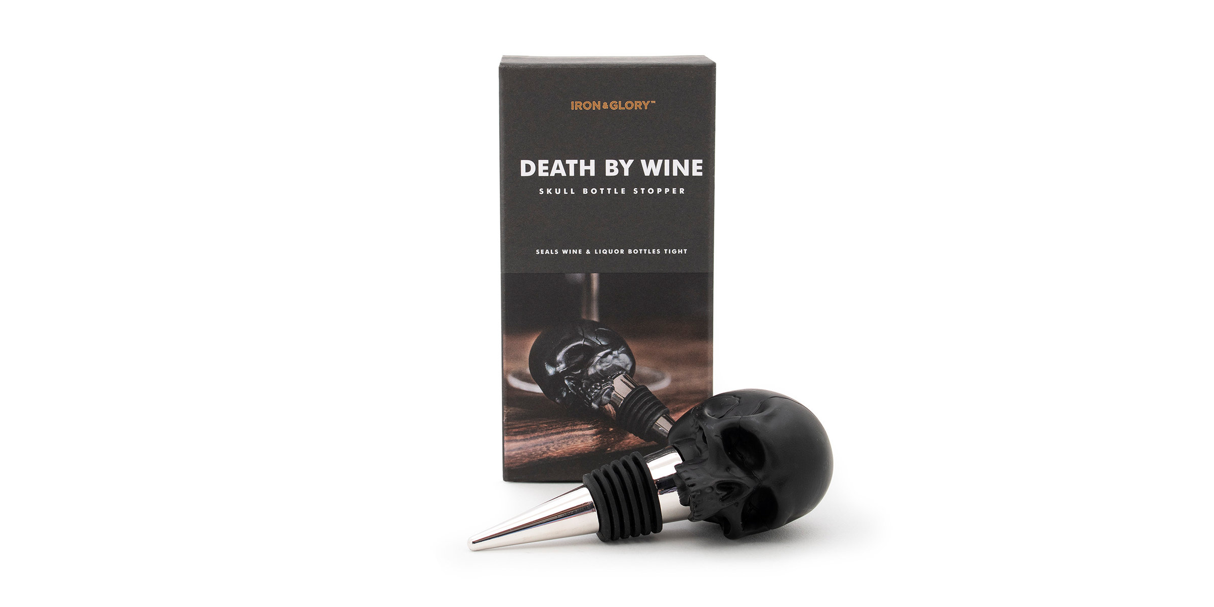 Flaskförslutning Death by Wine