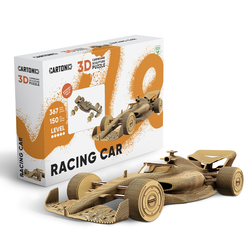 Cartonic 3D Puzzle RACING CAR