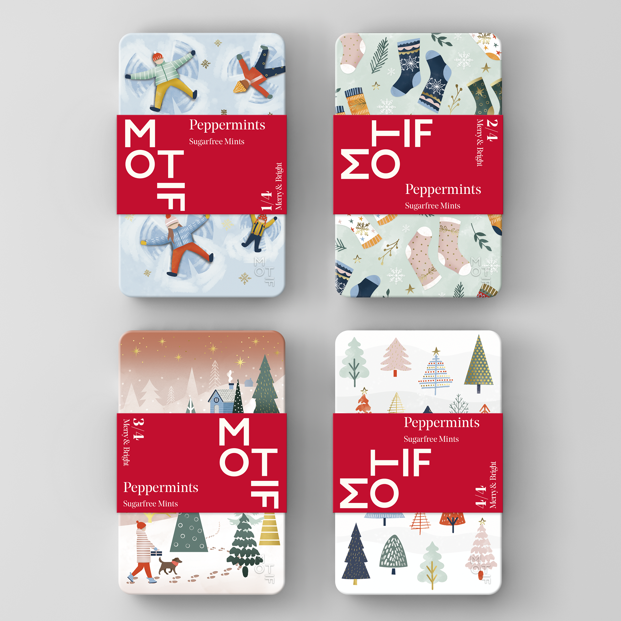 Motif Mints Merry & Bright