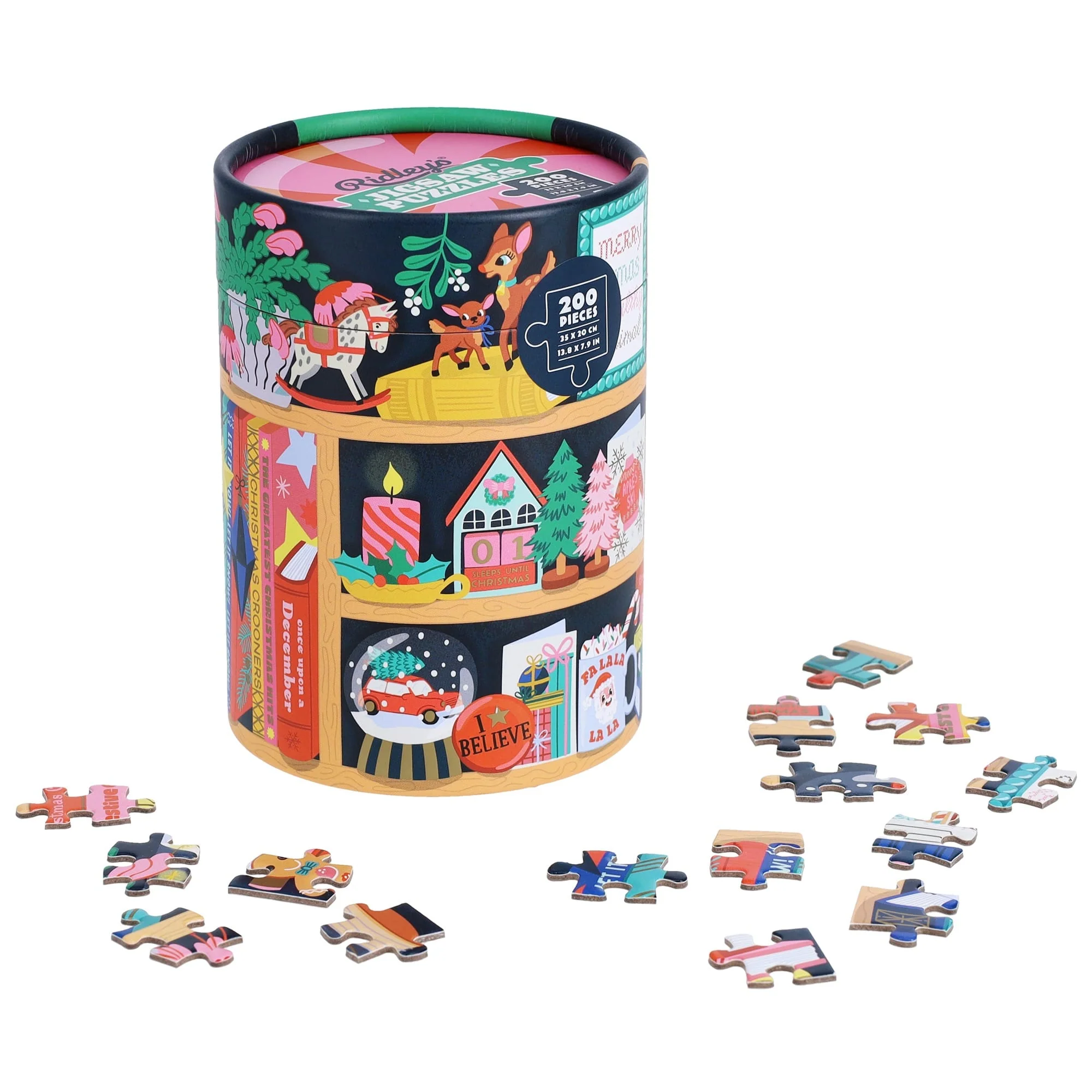 Puzzle 200 pieces Christmas Curiosities