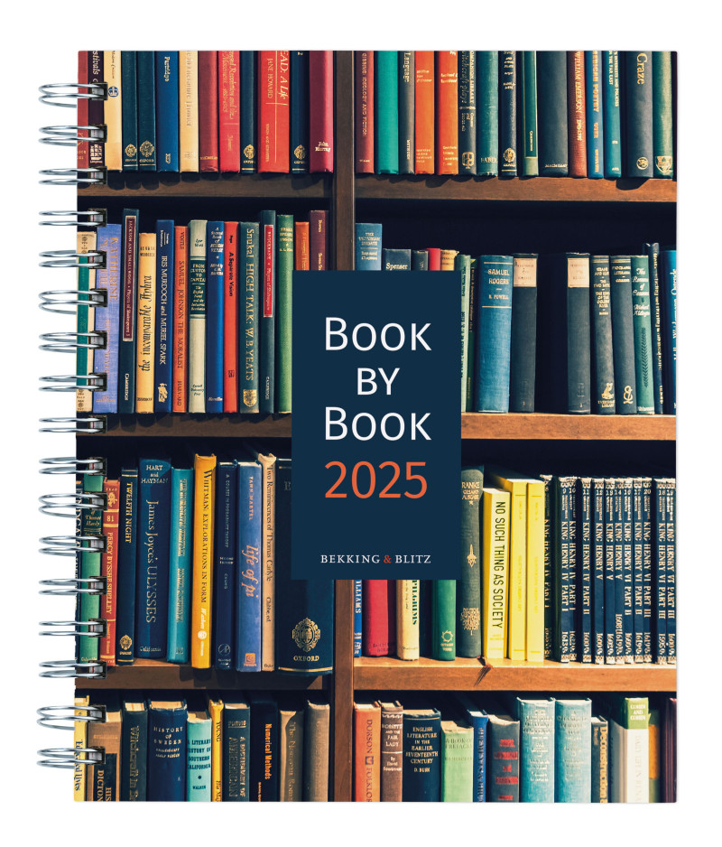 Weekly calendar 2025 Book By Book