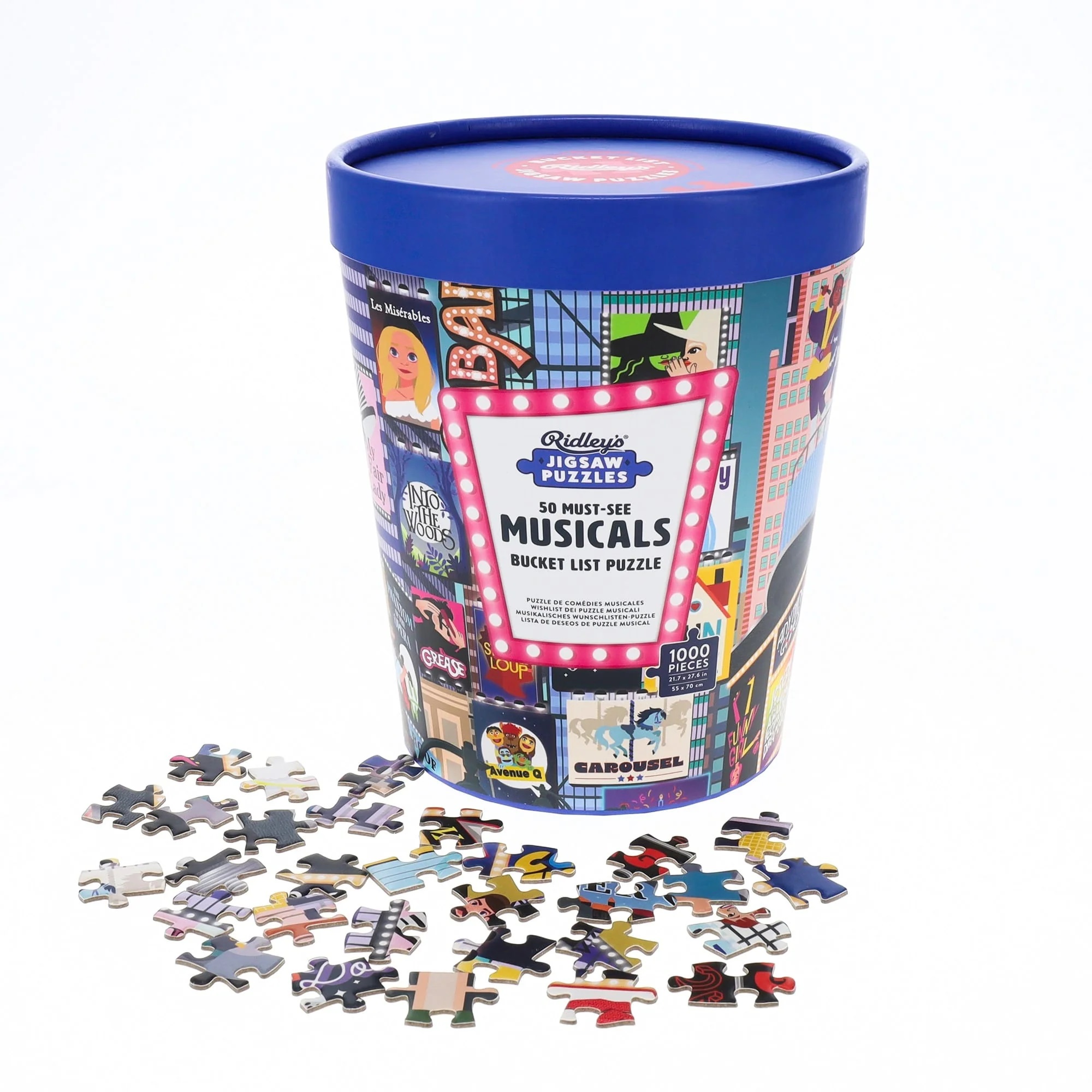 Puzzle Bucket List 50 Musicals