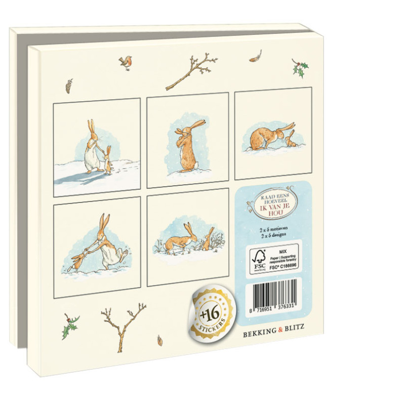 Card set Snow Rabbit Anita Jeram