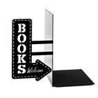 Bookend Bookshop black metal