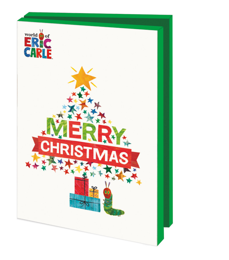 Kortset Merry Christmas Eric Carle