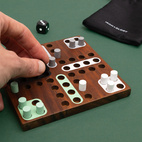 Wooden game Ludo