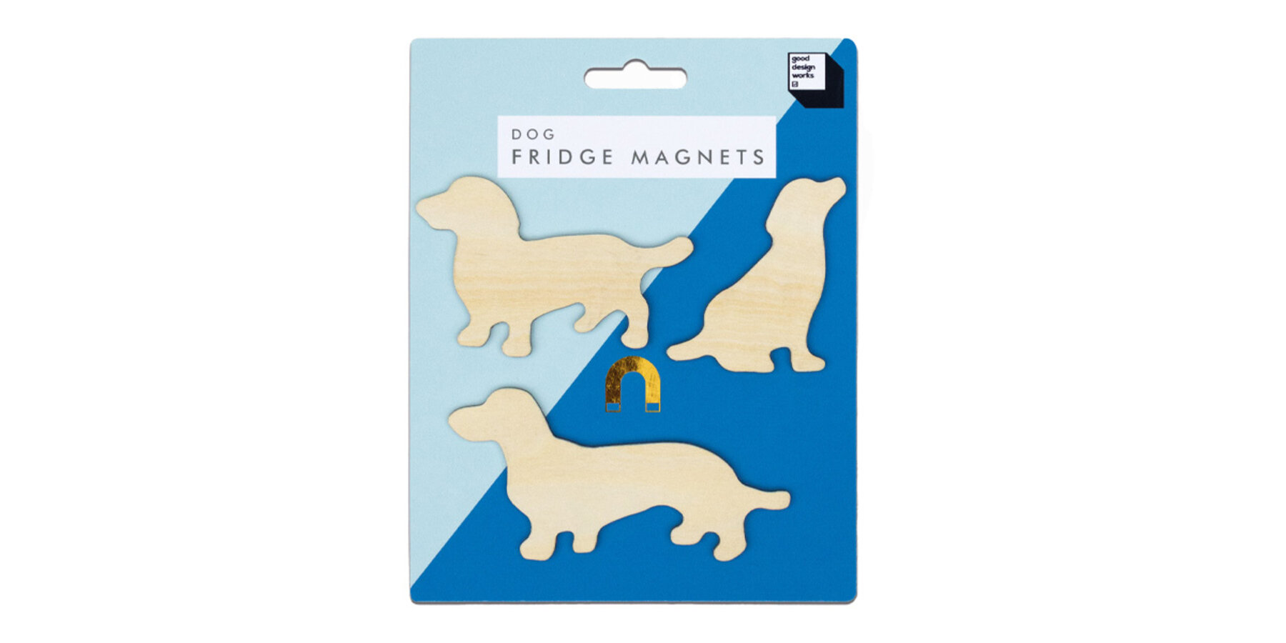 Wooden magnets Dogs