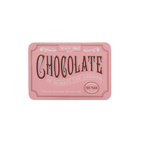 Jewelry Storage Chocolate Box, Pink Metal