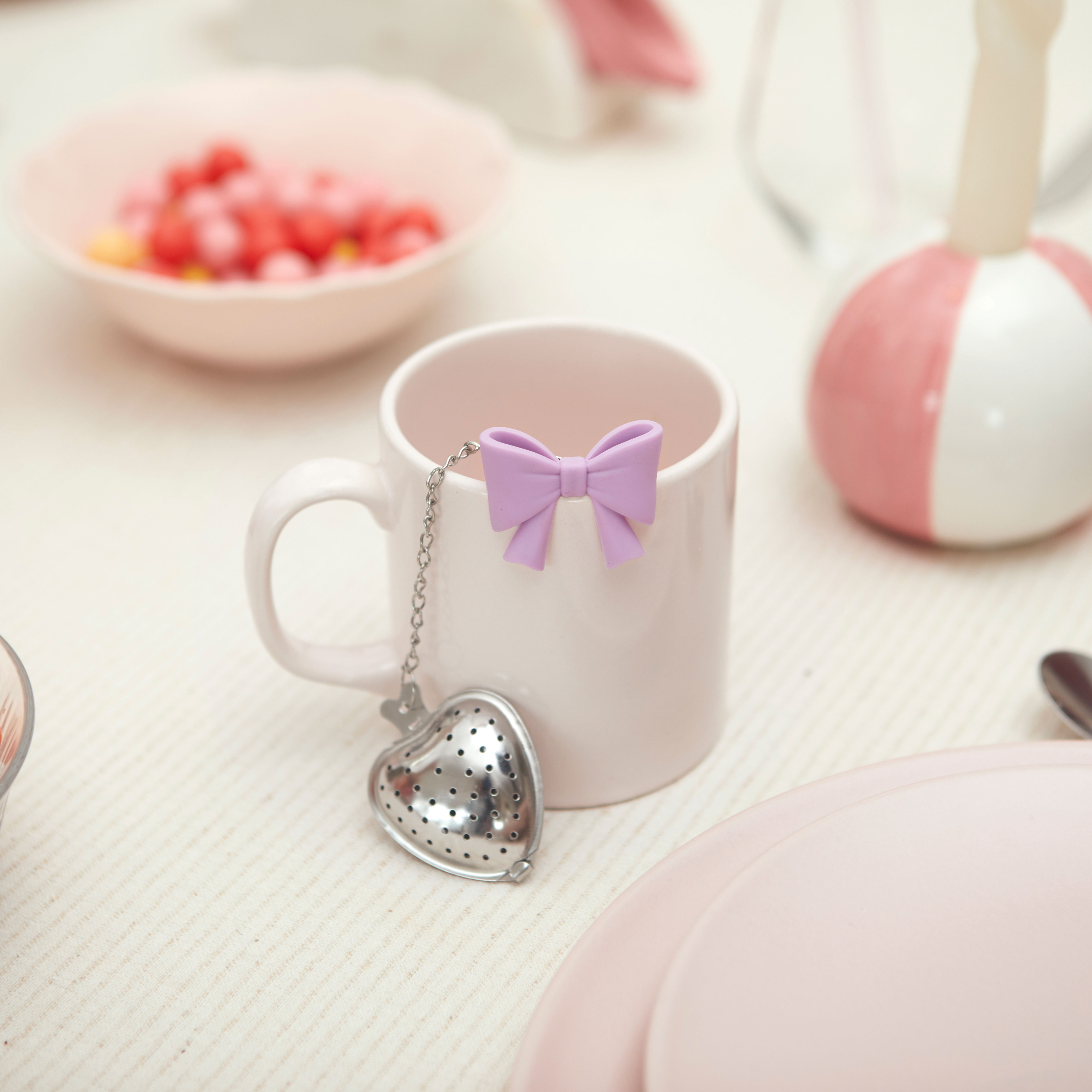 Tea infuser Coquette Purple