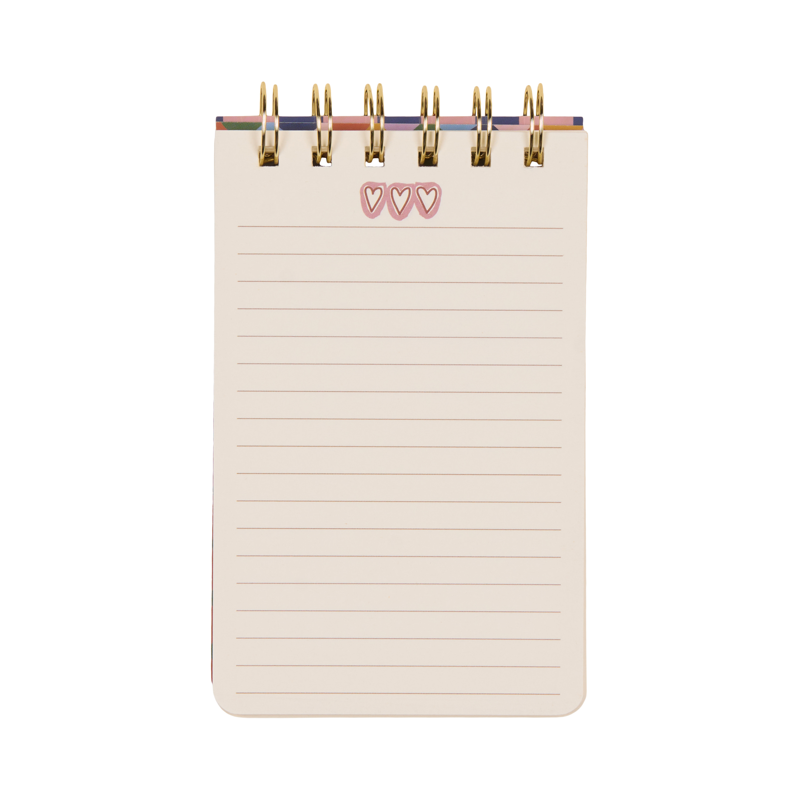 Adopo Hearts Twin Wire Notepad