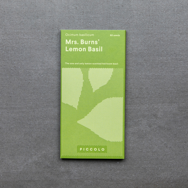 Mrs Burns Lemon Basil